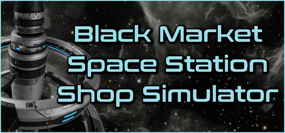 Black Market Space Station Shop Simulator Cover Art